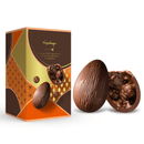 Ovo de Páscoa Amargo Laranja Cristalizada e Amêndoas 150G