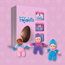 Ovo de Páscoa com Bonecas Fofolete 120G